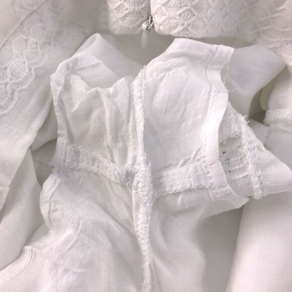 Lush white embroidered stripe shorts - Picture 11 of 11